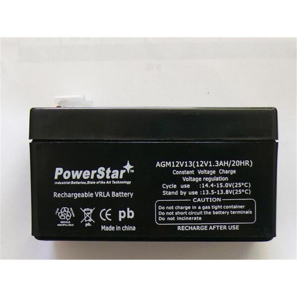 Powerstar 12V 1.3Ah New Replacement Battery For ps-1212 ub1213 pc1212 lc-r121r3pu AGM1213-16 - main